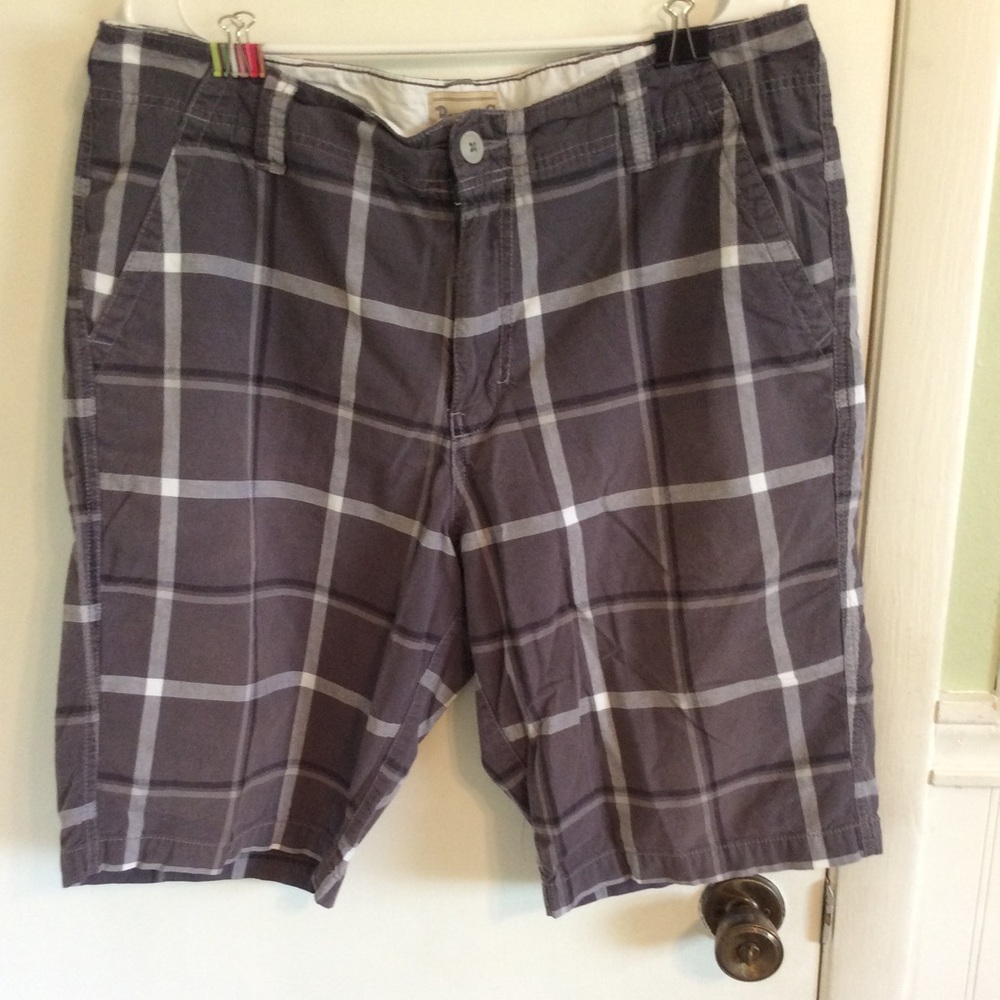 Roebuck & CO. Plaid Shorts